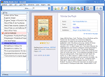 Ebook organizer - Main window